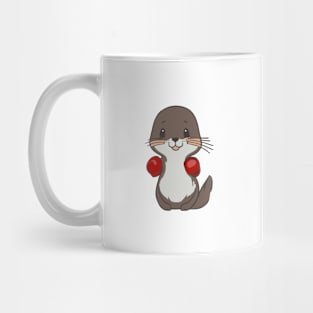 Cute Otter Boxing Mug